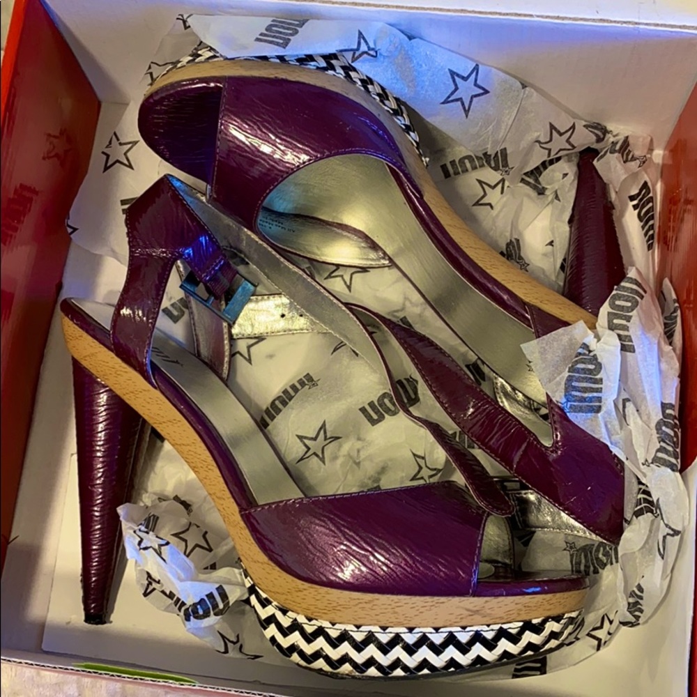 Nomi Purple heels